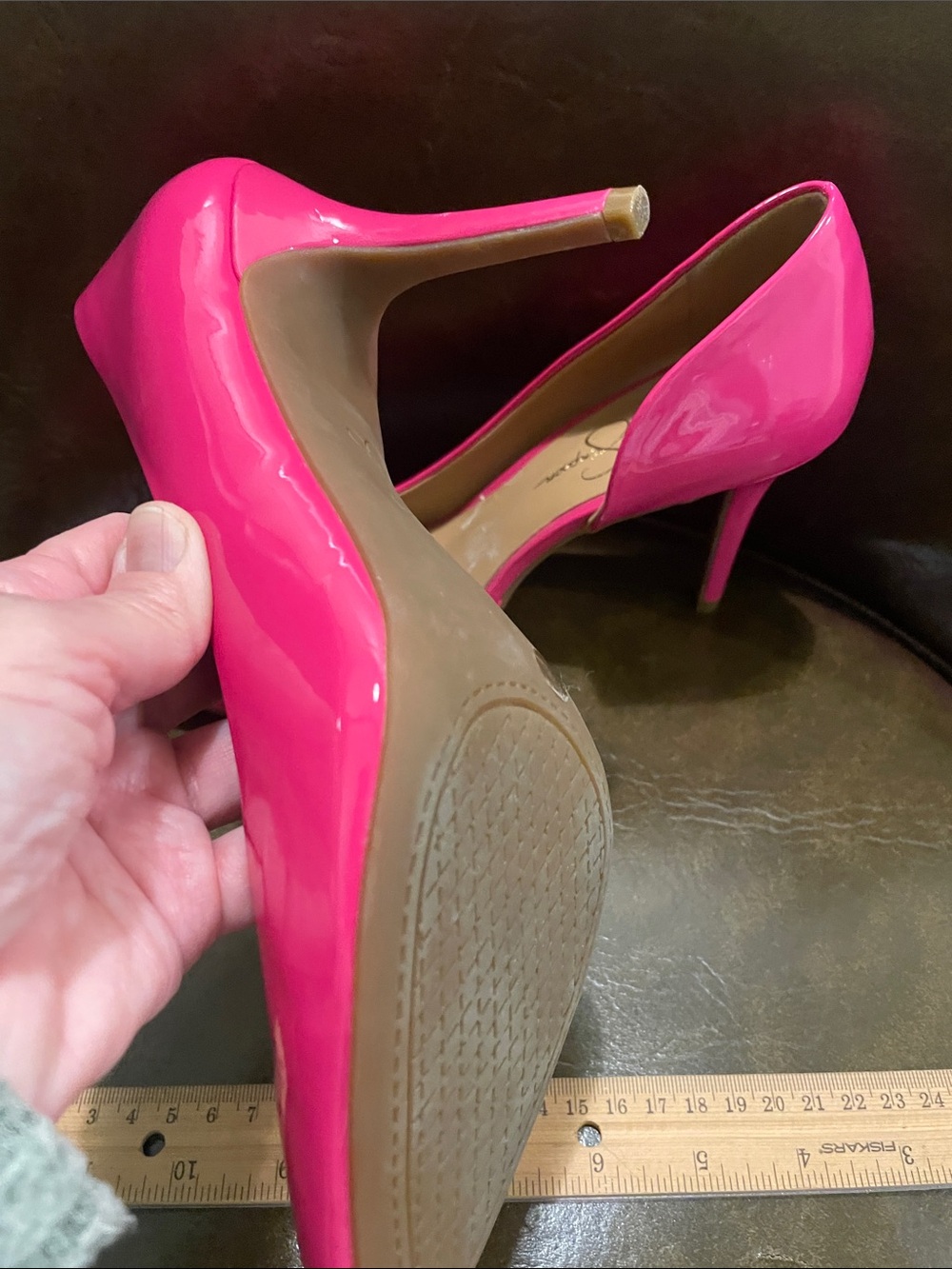 Jessica Simpson Hot Pink Heels - Picture 5 of 7